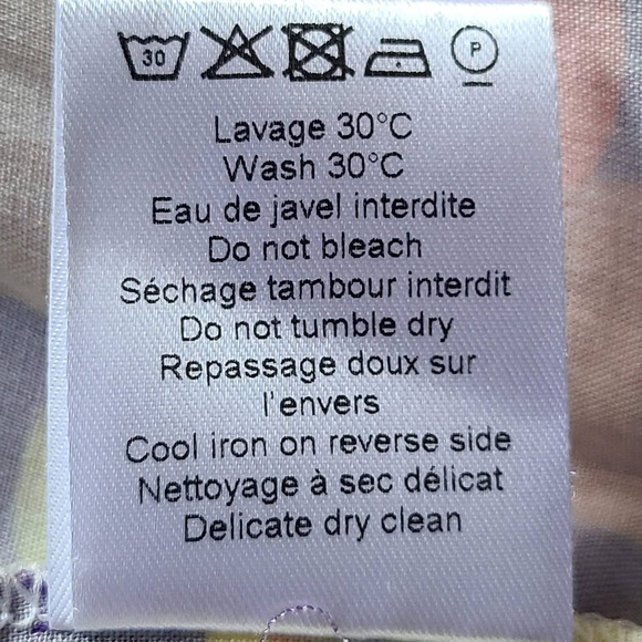 PARISIENNE ET ALORS Colorful Long Sleeve Blouse Women's US 8/Medium  FR 38 - Picture 10 of 10